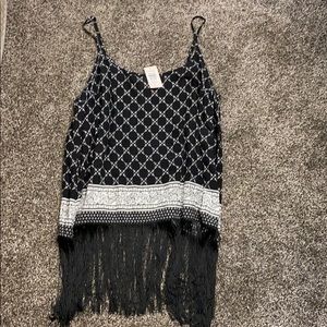 Torrid size 1 fringe tank!!